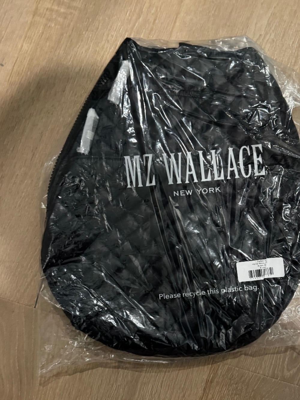 MZ Wallace Cement Metro Racket Sling-NWT-Black